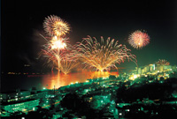 Fireworks in Toya
